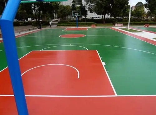 酒泉球场地面翻新,裂缝修重要性